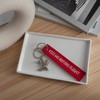 DonJordi Kiss Me Before Flight Keyring with Small Plane -