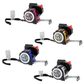 Takagi Compact Convex 1.0 inches (25 mm) x 2.2 ft (5.5 m), Includes Holder, 4 Colors Assortment