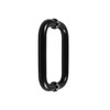 Rackickyer Back to Back Frameless Glass Shower Door Pulls, Fits