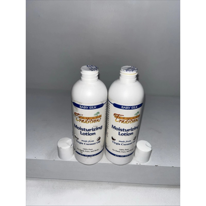 Tropical Traditions 2 Sealed Tropical Traditions Baby Silk Moisturizing Lotion,