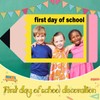 Aurelema 35 x 16 Inch First Day of School Back