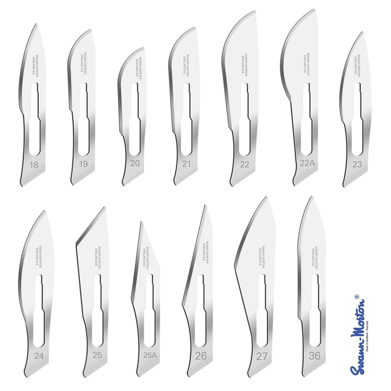 Swann Morton Scalpel Blades for Scalpel Handle No. 4 Pack