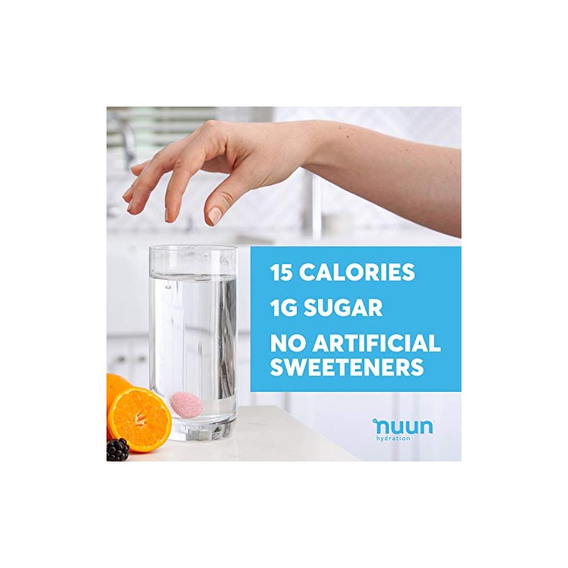 Nuun Sport Tabletas Bebida Electrolítica Caja Tubos Porciones Mezcla Sabor