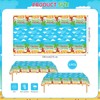 Christmas in July Decorations Tablecloth, 2 Pcs Summer Xmas Table