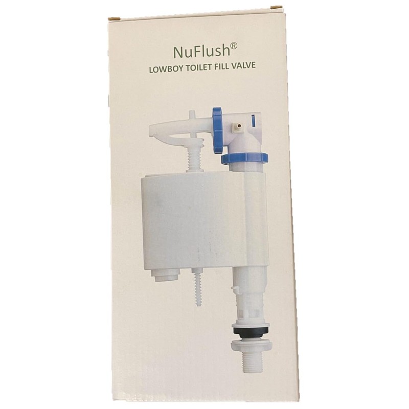 Lowboy Toilet Fill Valve for Short Toilet Tanks by NuFlush
