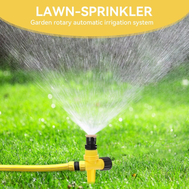 Proxima Direct 3 Pack Garden Sprinklers Lawn Sprinkler Automatic 360°