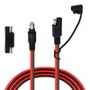 DC 8mm Male to SAE Connector Adapter 14 Gauge Cable