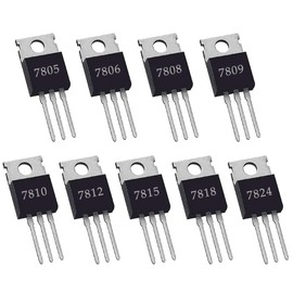 78XX Voltage Regulator Kit - 9 Values - Pack of 9