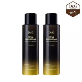 Dr.G 닥터지 로얄 블랙 스네일 퍼스트 에센스 165ml 2개 Dr.G Royal Black Snail First Essence 165ml 2pcs