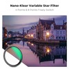 K&F Concept 55mm Variable Star Filter, 4 Points 8 Points