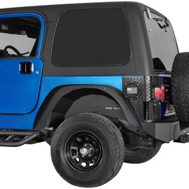 u-Box Wrangler TJ Steel Rear Inner Fender Liners Wheel Well Mud Guards Compatible with Jeep Wrangler TJ & Unlimited 1997-2006