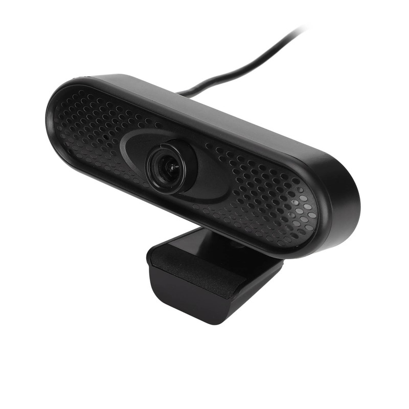 PC Camera 1920x1080p 30fps USB2.0 30 Degrees Rotation Plug and