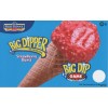 Lot of 2 Big Dipper Strawberry Burst Cone Ice Cream Truck Sticker 8"x 5"