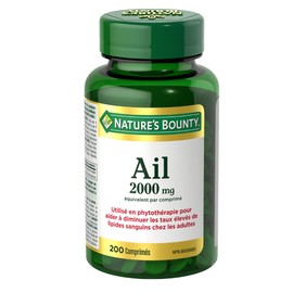 Nature's Bounty Garlic 2000mg, 200 Tablets