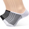AHOVIT 8 Pairs Non Slip No Show Socks Womens and