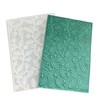 DIYology 3D Christmas Leaves Embossing Folders for Card Making, 3
