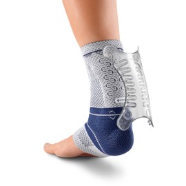 AchilloTrain Bauerfeind Hamstrings Active Bandage - 8.27" - 9.06", Black Right Side