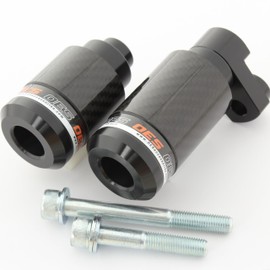 OES Carbon Frame Sliders 2008 2009 2010 2011 2012 2013 2014 2015 2016 Fits Yamaha YZFR6 R6 No Cut (Orange)