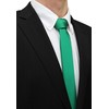 Fabio Farini - Plain-Coloured, Elegant Tie - Choice of Length: