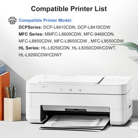 TN336 Black Toner Cartridge Compatible Replacement for Brother TN336 TN331 TN-336 TN-331 Compatible with HL-L8350CDW MFC-L8850CDW MFC-L8600CDW MFC-9970CDW HL-4150CDN HL-L8250CDN, 2 Pack