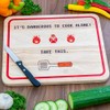 getDigital Dangerous to Cook Alone, Wooden Serving Board with Gaming