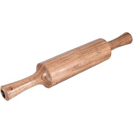 Generic Click2Get Wooden Handicrafted Rolling Pin, 13 inches, for Roti, Chapati, Wood, Standard