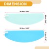 Partuto 2 Pcs Universal Anti Fog Rain Patch - PVC