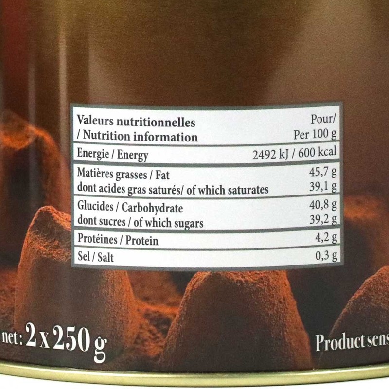 Mathez Chocolatier French Cacao Truffles 500g (Gold)