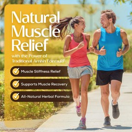 Old Amish Muscle and Digestion Tonic Pack (Formerly: Stops Leg Cramps and Stops Acid Reflux) with Apple Cider Vinegar Bundle by Caleb Treeze