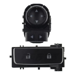 Replacement Parts For Door Lock Switch+Mirror Switch Driver Side for GMC Chevy Silverado Control Part Mod-GS95-16283