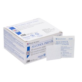 Henry Schein Alcohol Prep Pads, Large, 2-ply, Sterile, Pack of 2 (400)