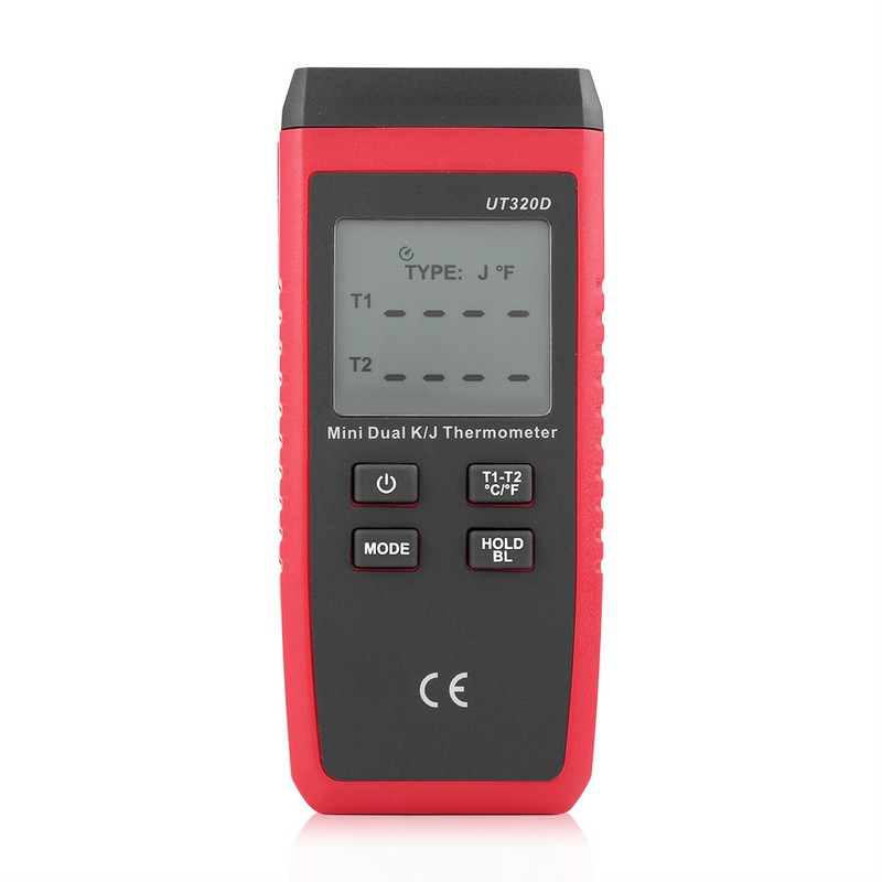 Uni T Mini Contact Type Digital K/J Thermocouple Thermometer with