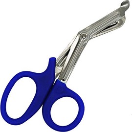 Trauma Shears 7.5'' Stainless Steel Medical Bandage Scissors EMT Shears for Emergency Supplies (Dark Blue)