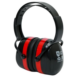 Shield Right Extreme Performance Ninja Safety Earmuffs 35dB Hearing Protection, Adjustable & Foldable, Memory Foam Ear Cushions, Industrial-Grade, Gardening, Construction, DIY