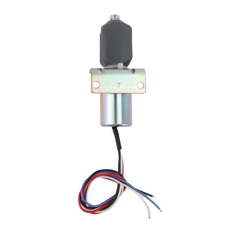 12V Electric Exhaust Solenoid High Accuracy Anti Interference 4 Wire