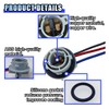 2PCS 1157 LED Bulb Socket Plug, Turn Signal, Brake Light,