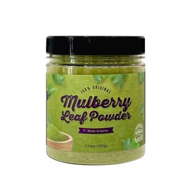 FARMER QUEEN [7.05oz] Korea Pure 100% Dried Mulberry Leaf Powder 상엽분말/뽕잎분말