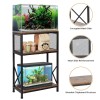 SwaaVee Aquarium Stand, 10 Gallon Fish Tank Stand with Storage,