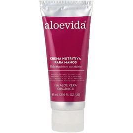Aloevida Crema Nutritiva para manos 75% Aloe vera orgánico 65 ml