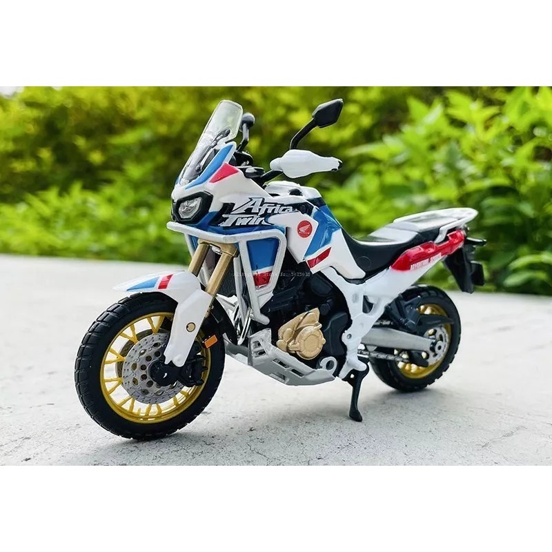 Bburago Motocicleta Honda África Twin Adventure Escala 1.18 Bburago