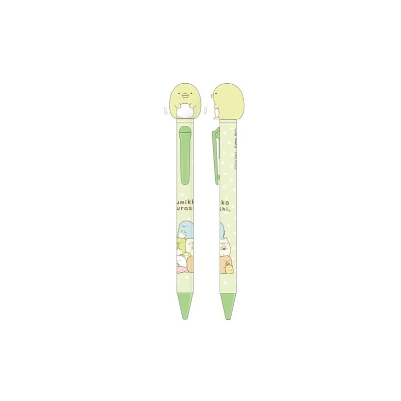 Funbox Sumikko Gurashi Ballpoint Pen, Bobbing Ballpoint Pen, Penguin 24600701