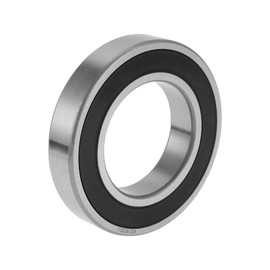 ACROPIX 6215DDU Deep Groove Ball Bearings Lubricated Bearings Double Rubber Seal 75x130x25mm Black Silver Tone