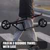 Adult Scooter - Folding, Adjustable Height, Big Wheels, Lightweight All-Aluminum