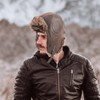 Men's Winter PU Leather Lei Feng Warm Ear Protection Windproof