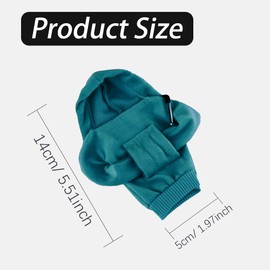Gear Shift Hoodie, Fashionable Sweater Hoodie Auto Gear Shift Knob Protector, Funny Gear Shift Hoodie for Knob Cover Gift, Universal Auto Interior Accessories Car Shift Gear Cover Fits Most Cars