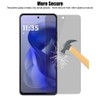 3 Pack Lens & Privacy Screen Protector for Motorola Moto