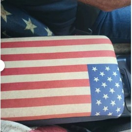 Cool Console Covers Jeep JL Wrangler Neoprene Console Cover Armrest Pad with Keyhole Compatible