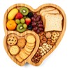 Wooden Serving Tray, Heart Charcuterie Boards for Wedding, Housewarming