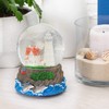 Elanze Designs Cape Cod Lighthouse Cottage 100MM Music Water Globe