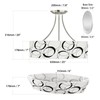 Dream lighting 12volt DC 25x20 inch Big Pendant Light for